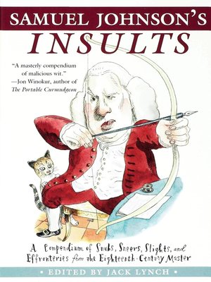 cover image of Samuel Johnson's Insults